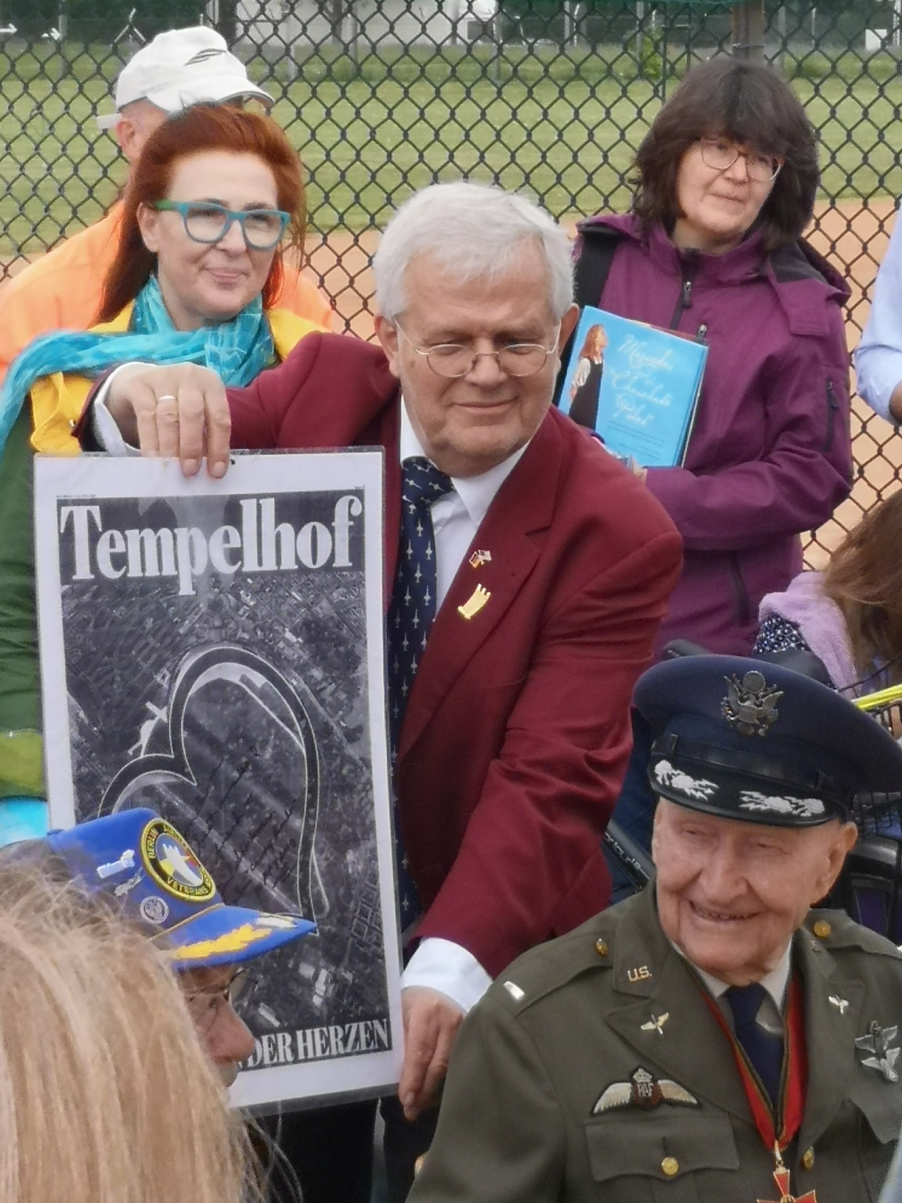 Joachim Kiau im Einsatz für den Flughafen Tempelhof in Berlin 